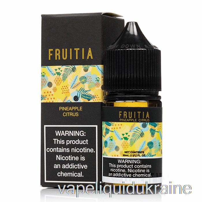 Vape Ukraine Pineapple Citrus - Fruitia Salts - 30mL 35mg